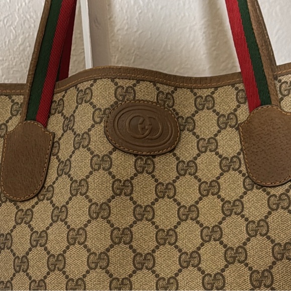 Gucci Sherry Line Tote Bag - Picture 2 of 8